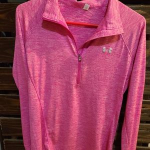 Under Armour 3/4 zip long sleeve, size medium